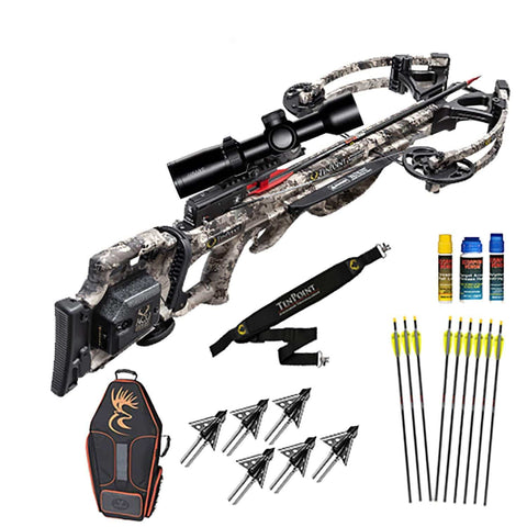 TenPoint Titan M1 Crossbow Custom Ultimate Package ACUdraw Cocking Device and Hawke XB-1 Upgraded Scope