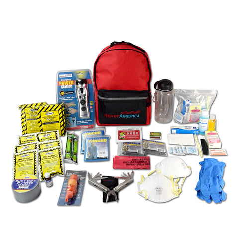 Ready America 70285 Deluxe Emergency Kit 2-Person, 3-Day Backpack