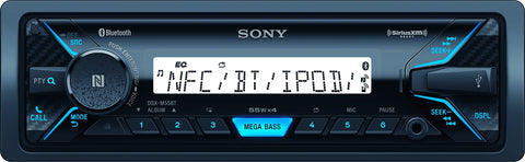 Sony DSX-M55BT Bluetooth Marine Digital Media Stereo Receiver with SiriusXM