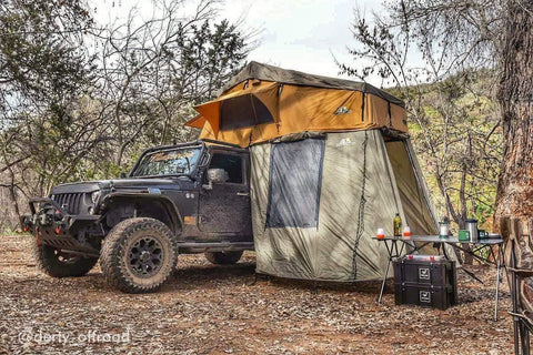 Tuff Stuff Ranger Roof Top Tent & Annex Room, 3 Person