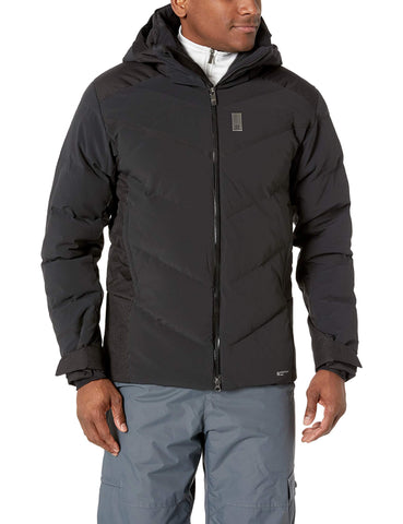 Salomon Men's Whitebreeze Down JACKET , Black, Medium