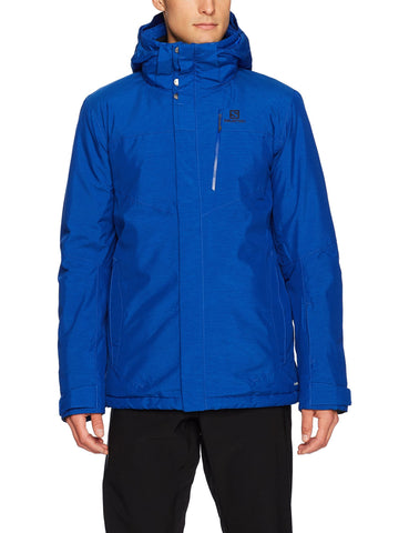 SALOMON Men's Fantasy Jacket, Surf The Web Heather, Large