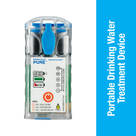 Potable Aqua Pure Portable Electrolytic Water Purifier Device