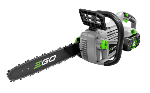 EGO Power+ 14-Inch 56-Volt Lithium-Ion Cordless Chain Saw - 2.0Ah Battery and Charger Kit