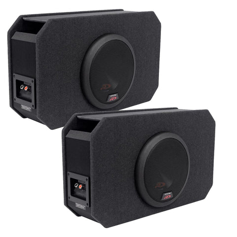 Alpine SBR-S8-4 Bundle - Two Type-R 8" Loaded Enclosures (4-Ohms Each)