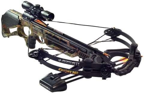 Barnett Outdoors Ghost 360 CRT Crossbow Package, Large, Camo