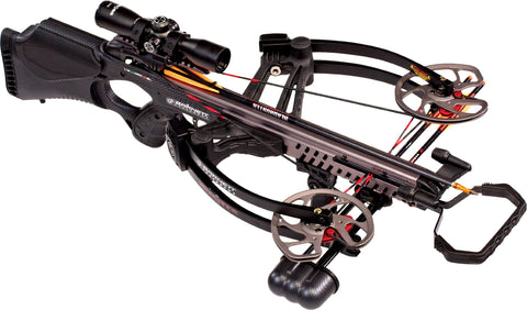 Barnett Vengeance Crossbow with 3x32mm Scope Package, 140-Pound Draw Weight, Carbon Black