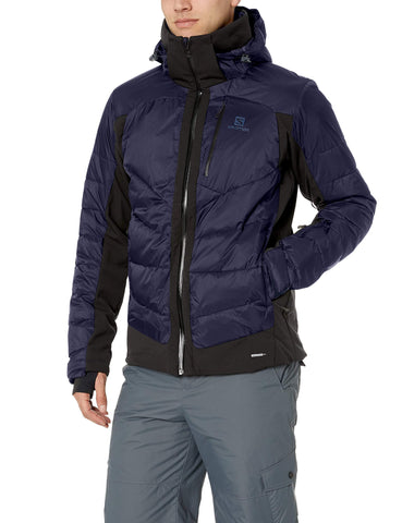 Salomon Men's Iceshelf JACKET , NIGHT SKY, Medium