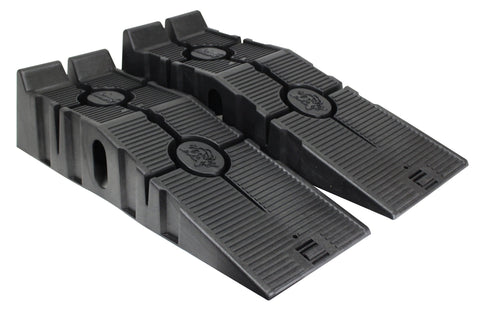 RhinoGear 11909ABMI RhinoRamps Vehicle Ramp - Set of 2 (12,000lb. GVW Capacity)