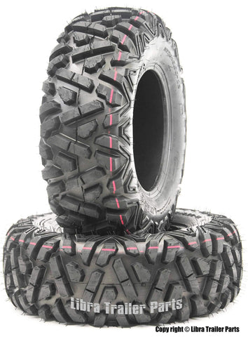 Set 2 WANDA UTV ATV Tires 24x11-10 24x11x10 6PR Bighorn Style ...