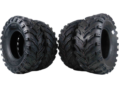 MASSFX MS ATV/UTV Tires 26 x 9-12 Front & 26 x11-12 Rear, Set of 4 26x9x12 26x11x12