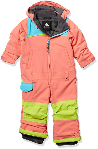Burton Baby Toddler Girls Illusion One Piece, Georgia Peach Multi, 78