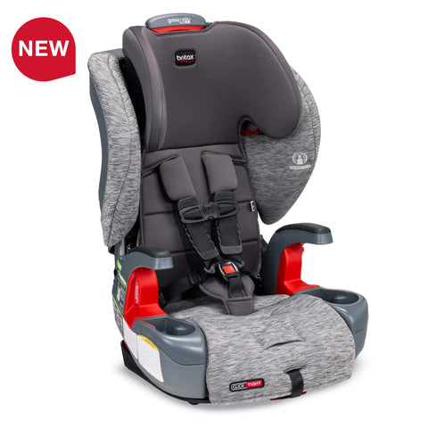 Britax Grow with You ClickTight Harness-2-Booster Car Seat - 2 Layer Impact Protection - 25 to 120 Pounds, Asher [Newer Version of Frontier]