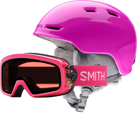 Smith Optics Zoom Jr/Rascal Combo Youth Snow Goggles - Pink/Youth Small