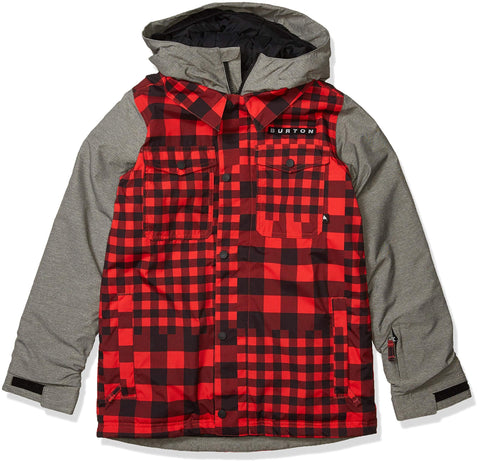 Burton Kids' Uproar Jacket, Buffalo, Large