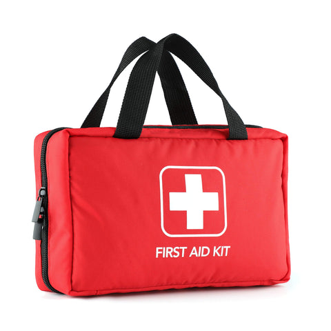 220 Piece First Aid Kit with Hospital Grade Medical Supplies Exceeds FDA and OSHA Standards, Great for Home, Outdoors, Office, Car, Travel, Camping, Hiking, Boating, Every Emergencies.