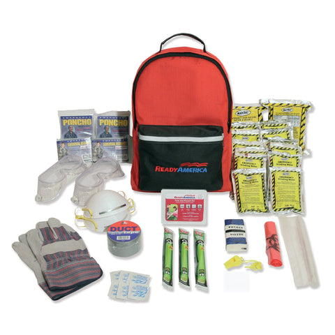 Ready America 70286 Hurricane Emergency Kit, 2 Person 3Day Backpack