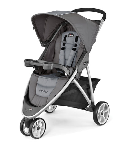 Chicco Viaro Quick-Fold Stroller, Graphite