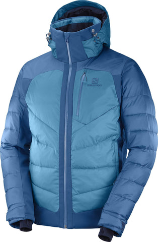SALOMON Men's Iceshelf JKT M, Poseidon, Large