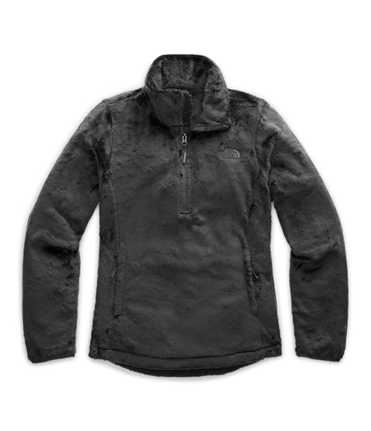 The North Face Women's Osito 1/4 Zip Pullover, Asphalt Grey, L