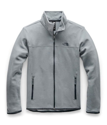 The North Face Women's TKA Glacier Full Zip Jacket, Mid Grey/Mid Grey, S