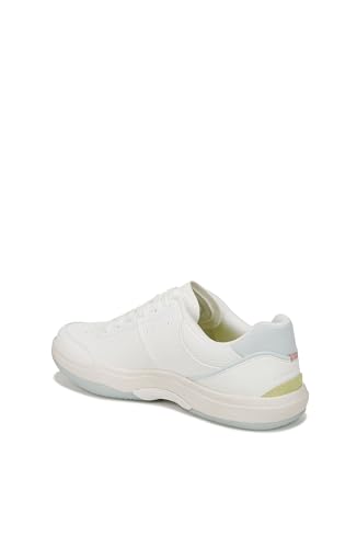 Ryka Womens Courtside Pickleball Sneakers White/Blue 10 M