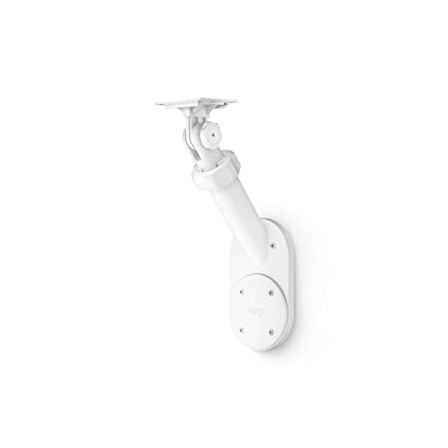 Ring Wall Mount for Cameras and Solar Panels - White