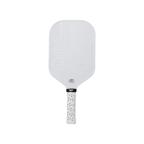 Reebok - Pro Geo Elongated Paddle, Premium Construction with Stylish Design, White