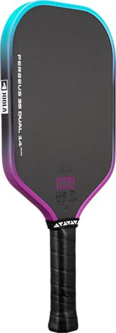 JOOLA Ben Johns Perseus 3S Dual 14mm Pickleball Paddle - w/Patent-Pending Propulsion Core & Charged Carbon Surface Technology for Increased Spin and Power - NFC Chip Enabled. USAPA and UPA-A Approved