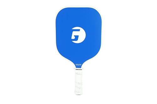 Gamma Fusion React Pickleball Paddle, Extra-Wide Fiberglass Surface Boosts Hit Potential for Beginners, Red