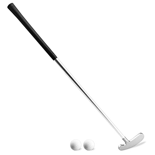 Asyxstar Upgraded Golf Putter, Golf Putter for Him Her - 33" Two Ways Mini Golf Putters for Men Women Right/Left Handed Golfers, Golf Clubs Set with 2 Golf Practice Balls for Any Putting Mat