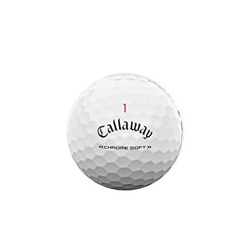Callaway 2022 Chrome Soft Triple Track Dozen Golf Balls White