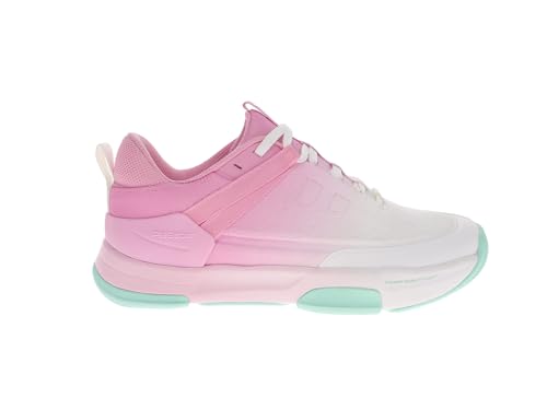 PB5star PB5 Court2 Women’s Pickleball Shoes - Lightweight Pickleball Sneakers for Women, Indoor and Outdoor Court Shoes with Specialized Lateral Support and Traction. Pink Multi
