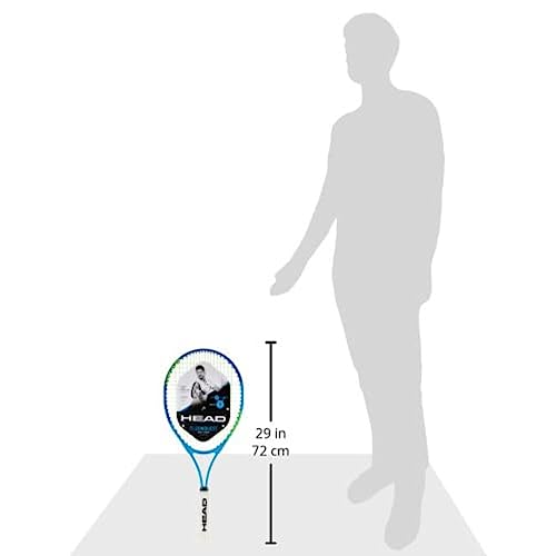 HEAD Ti. Conquest Tennis Racquet, Nano Titanium Technology, Oversized 108 sq in Head, Lightweight O-Beam Construction, Pre-Strung Beginner & Recreational Tennis Racquet, 4 1/2 Inch Grip