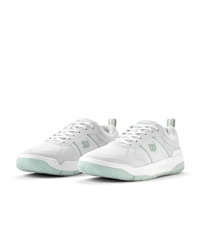 WILSON Pickle Pro Women's Pickleball Shoe - White/Surf Spray, Size 10.5 US