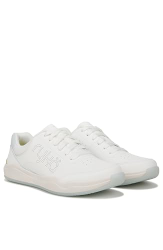 Ryka Womens Courtside Pickleball Sneakers White/Blue 10 M