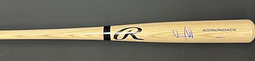 Andy Pages Los Angeles Dodgers Autographed Signed Blonde Baseball Bat BECKETT Witness Hologram