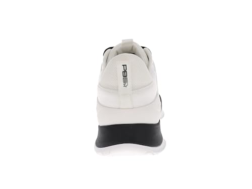 PB5star PB5 Court2 Men’s Pickleball Shoes - Lightweight Pickleball Sneakers for Men, Indoor and Outdoor Court Shoes with Specialized Lateral Support and Traction. White/Black