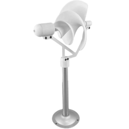 10W Micro Spiral Wind Turbine Generator Archimedes Rose Breeze Start Model For Home & Small Farm Silent Permanent Magnet Spiral Design(12v-1pc)