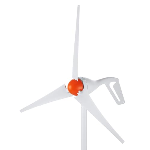 VEVOR 12V-500W Wind Turbine Generator Kit with Anemometer, 3-Blade Wind Power Generator, MPPT Controller & Adjustable Windward Direction, Suitable for Home, RVs, Boats, Farm