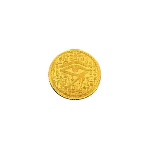 1/500 oz .9999 Fine Gold Round - Monarch - Egyptian Eye of Ra (Sealed in Capsule)