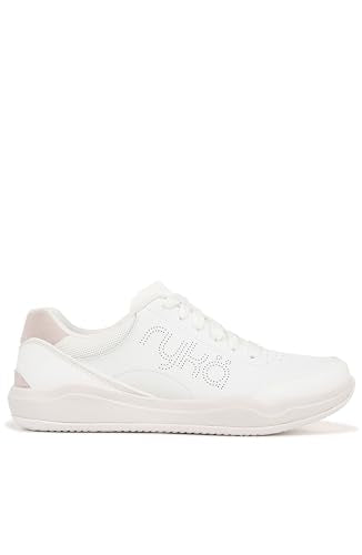 Ryka Womens Courtside Pickleball Sneakers Brilliant White 9.5 M