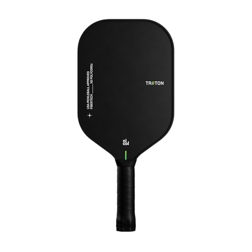Pickleball Paddle by Nicol 2025 Triton | Fiberglass Hybrid Surface | Control Paddles X8 PolyCore | Lightweight 14MM Racket with Ergonomic Grip | Power Racquet (Green)