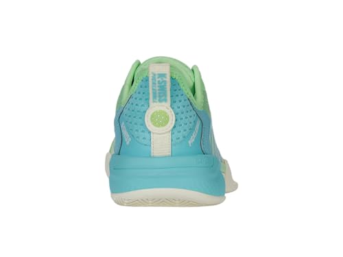 K-Swiss Women's Pickleball Supreme Shoe, Egret/Patina Green, 9 M