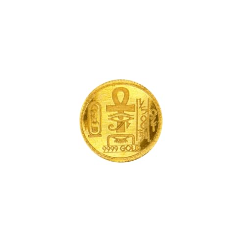 1/500 oz .9999 Fine Gold Round - Monarch - Egyptian Eye of Ra (Sealed in Capsule)