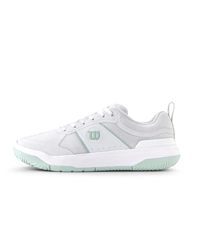 WILSON Pickle Pro Women's Pickleball Shoe - White/Surf Spray, Size 10.5 US