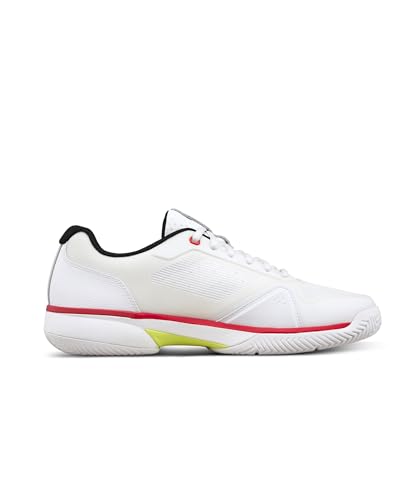 WILSON Rush Lite 5 Men's Tennis Shoe - White/Black/Infrared, Size 10