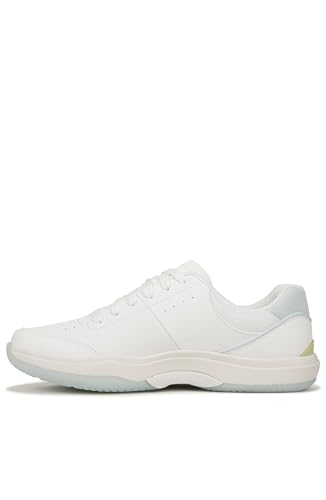 Ryka Womens Courtside Pickleball Sneakers White/Blue 10 M