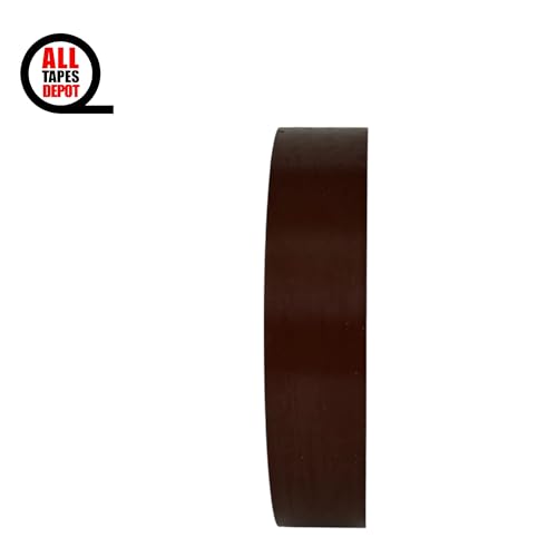 ALL TAPES DEPOT Dark Browm Vinyl Pinstriping Tape, 1 inch x 36 Yards – Pack of 1 roll - Ideal for Pickleball Court Lines, Floor Marking, Crafts, Boats, Vehicles, and More