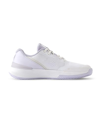 WILSON Intrigue Pro Women's Tennis Shoe - White/Lavender Blue/Silver, Size 9 US